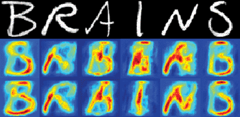 Image: The model uses prior knowledge to recognize letter classes (Photo courtesy of Radboud University Nijmegen). Image: The model uses prior knowledge to recognize letter classes (Photo courtesy of Radboud University Nijmegen).